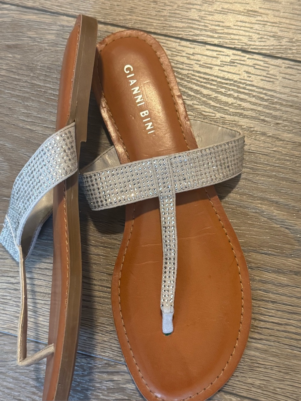Gianni Bini Rhinestone Sandals - Picture 5 of 5